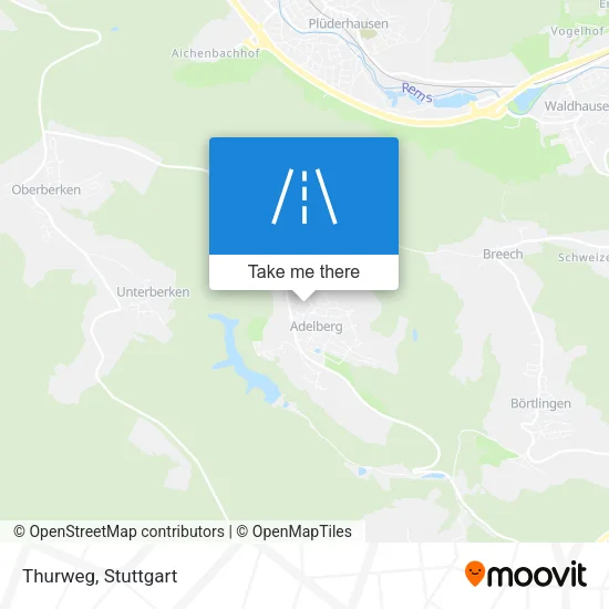 Карта Thurweg