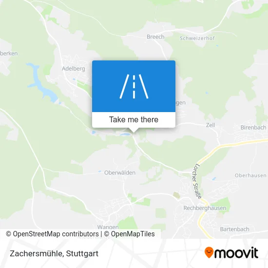 Карта Zachersmühle