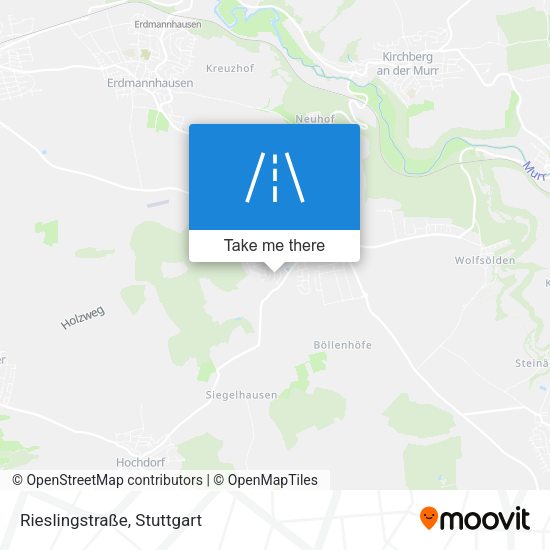 Rieslingstraße map