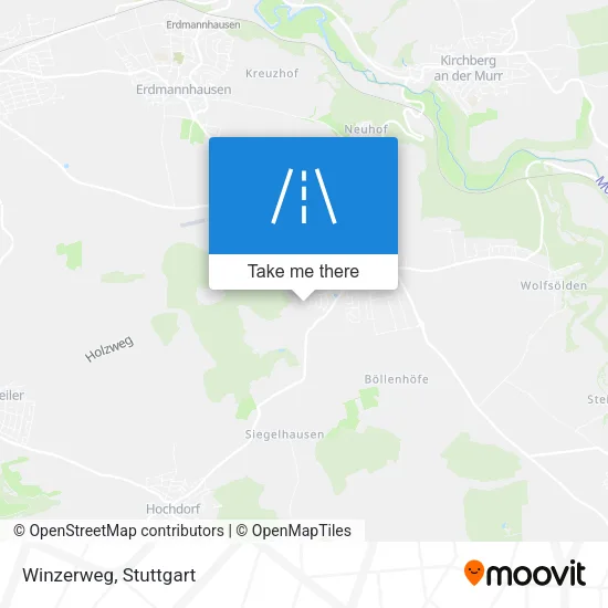 Карта Winzerweg