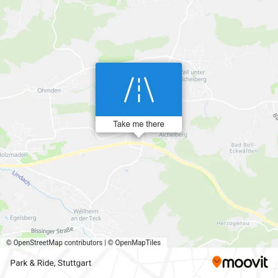 Карта Park & Ride