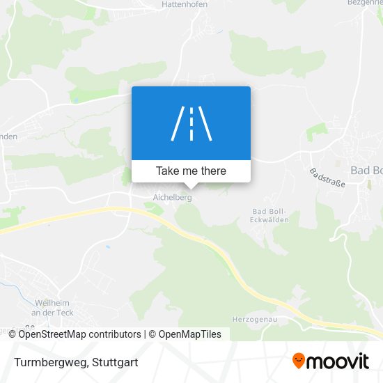 Карта Turmbergweg