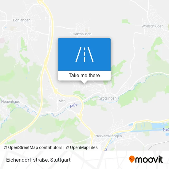Карта Eichendorffstraße