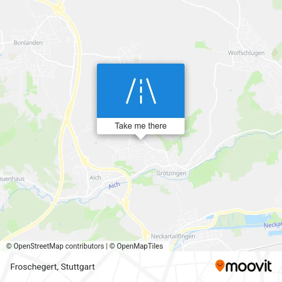 Карта Froschegert