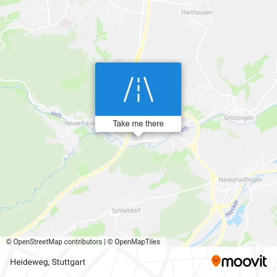 Карта Heideweg