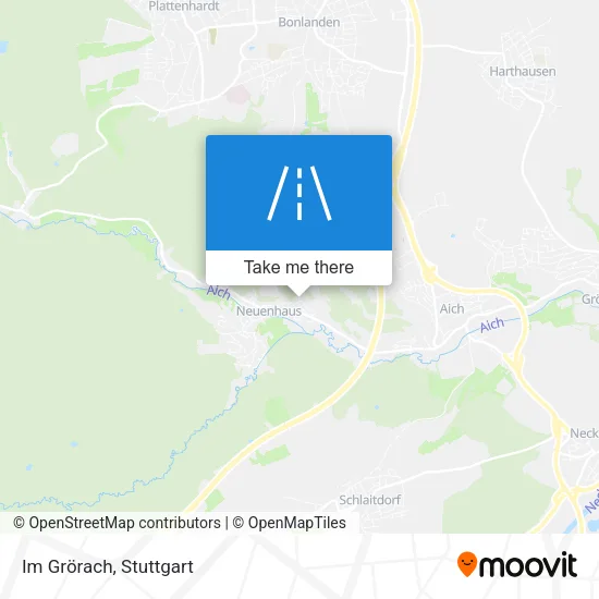 Im Grörach map