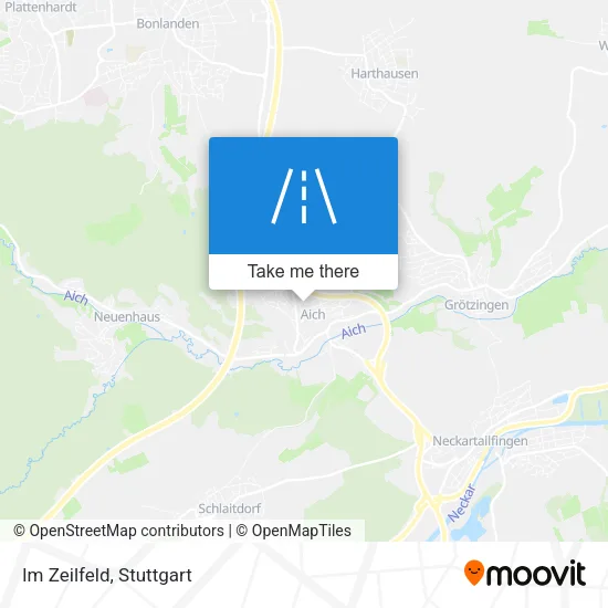 Карта Im Zeilfeld