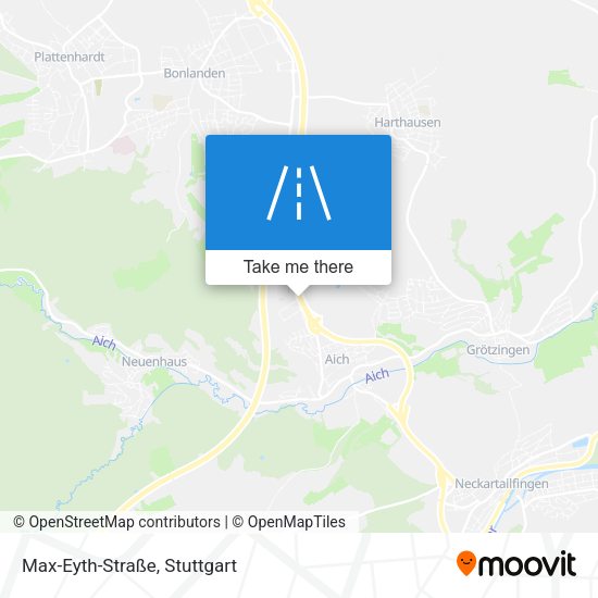 Max-Eyth-Straße map