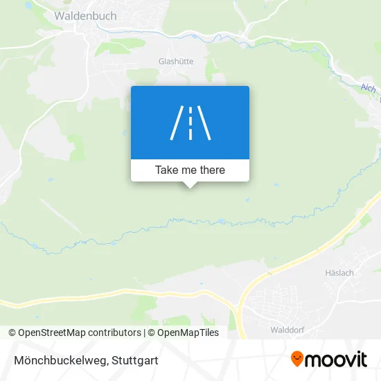 Карта Mönchbuckelweg