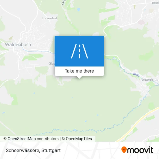 Карта Scheerwässere