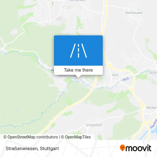 Карта Straßenwiesen