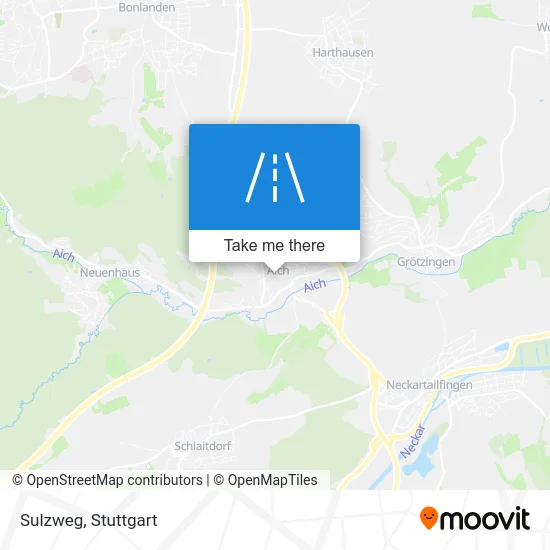 Sulzweg map