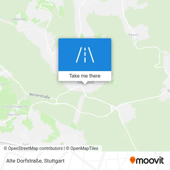 Карта Alte Dorfstraße