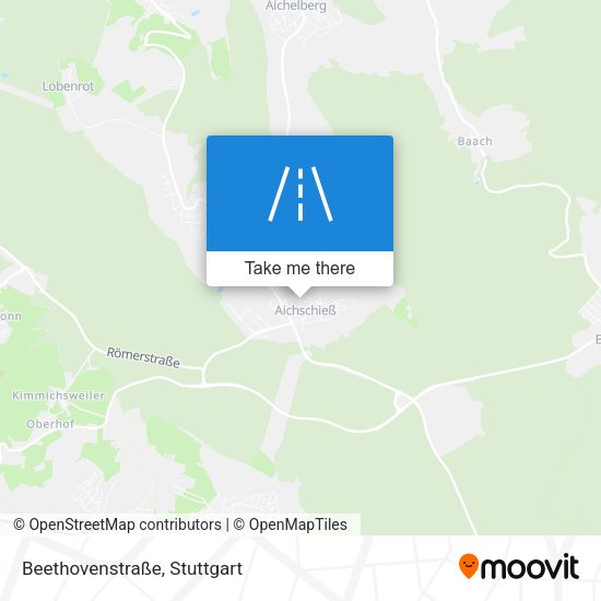 Beethovenstraße map