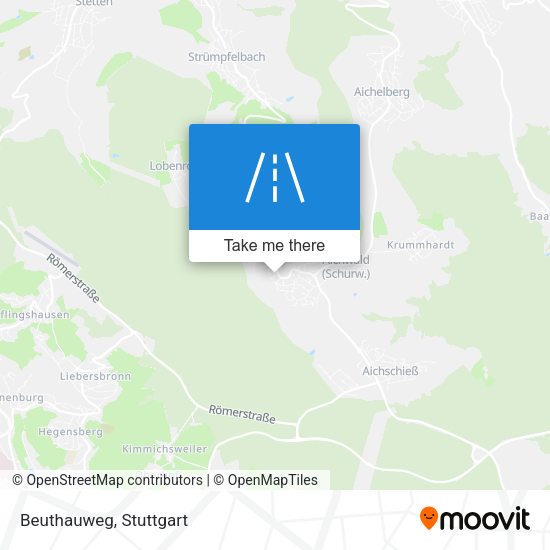 Карта Beuthauweg