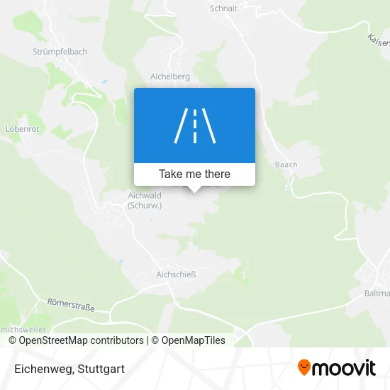 Карта Eichenweg