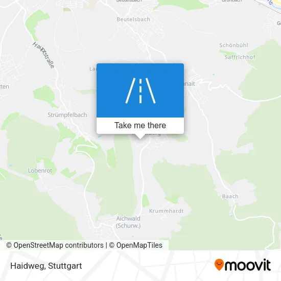 Haidweg map