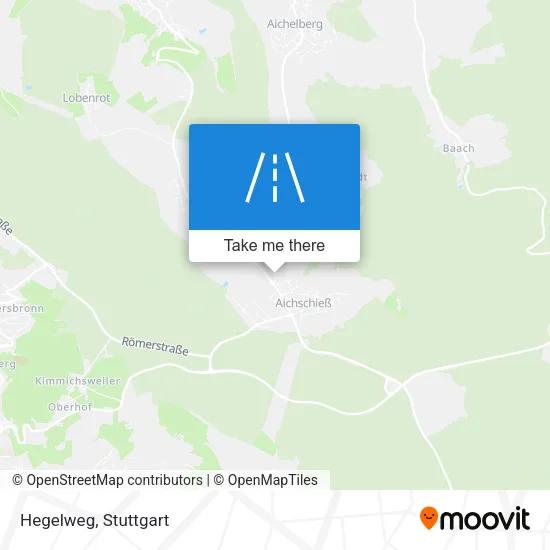 Карта Hegelweg