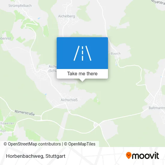 Карта Horbenbachweg