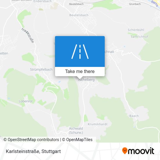 Karlsteinstraße map