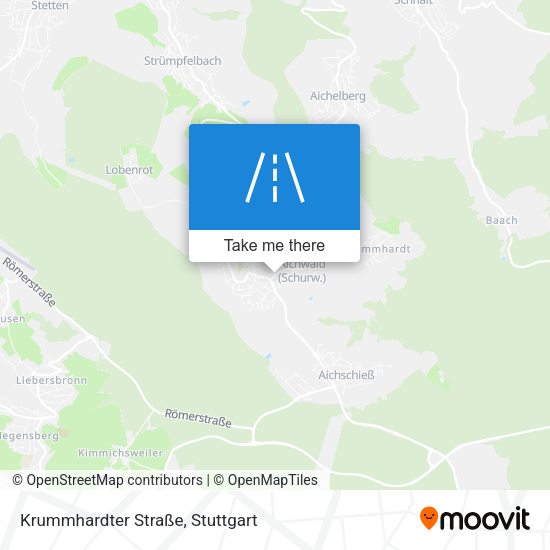 Krummhardter Straße map