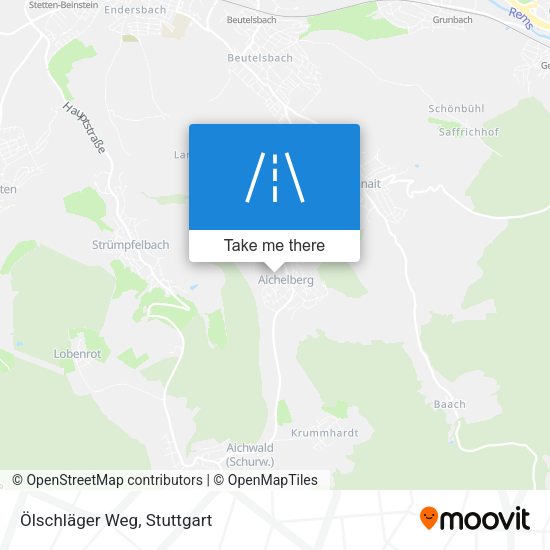Карта Ölschläger Weg