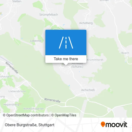 Карта Obere Burgstraße
