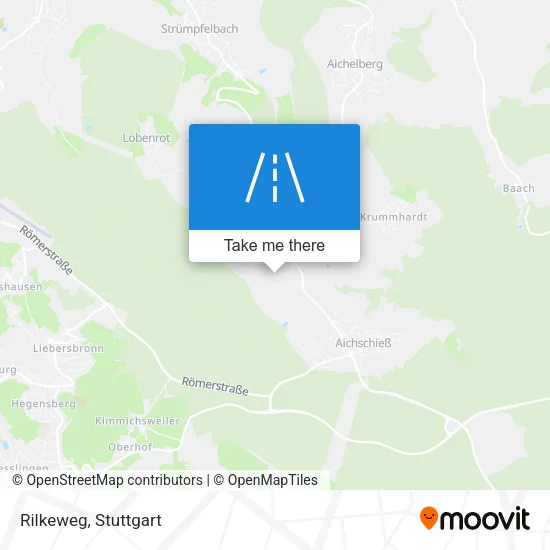 Карта Rilkeweg