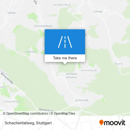 Карта Schachentalweg
