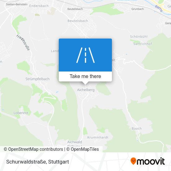 Schurwaldstraße map