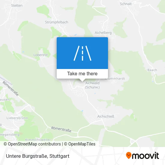Карта Untere Burgstraße