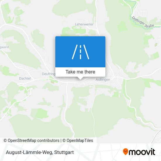 August-Lämmle-Weg map