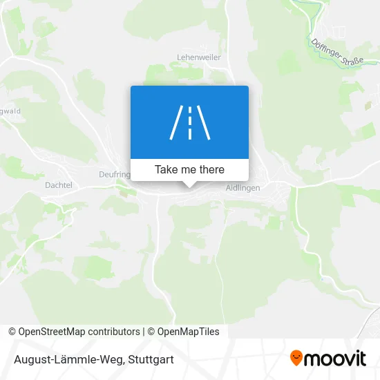 Карта August-Lämmle-Weg