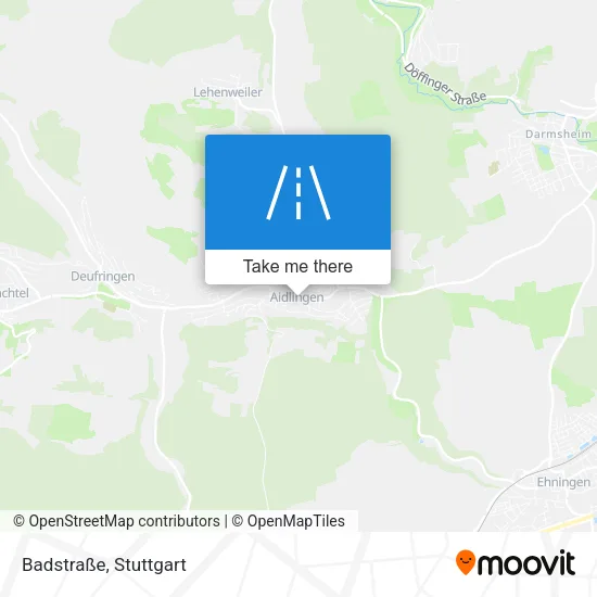 Карта Badstraße