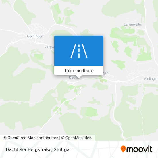 Dachteler Bergstraße map