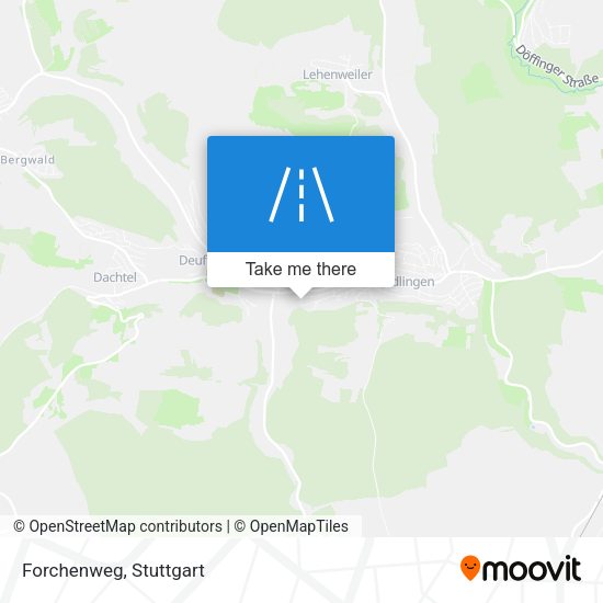 Карта Forchenweg