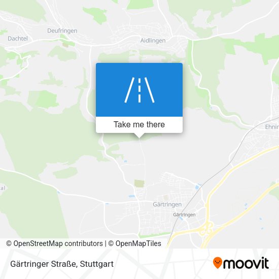 Gärtringer Straße map