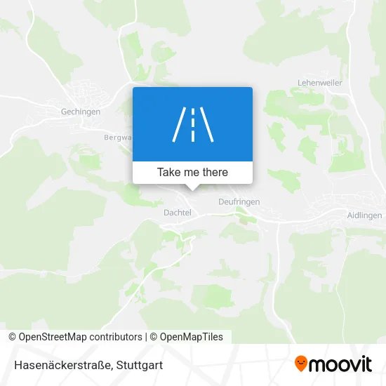 Карта Hasenäckerstraße