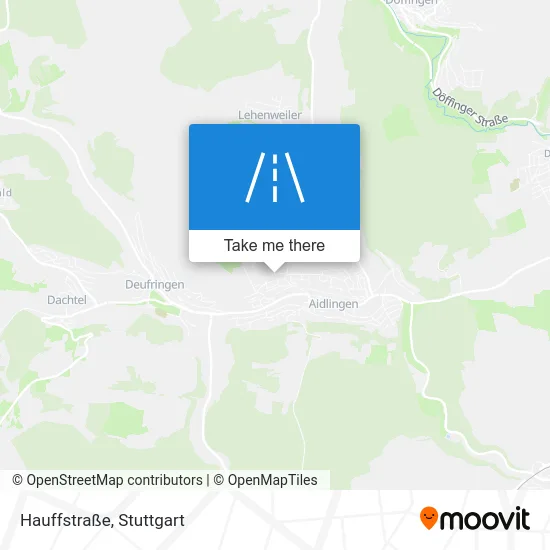 Карта Hauffstraße