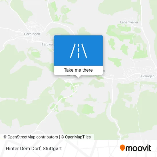 Карта Hinter Dem Dorf