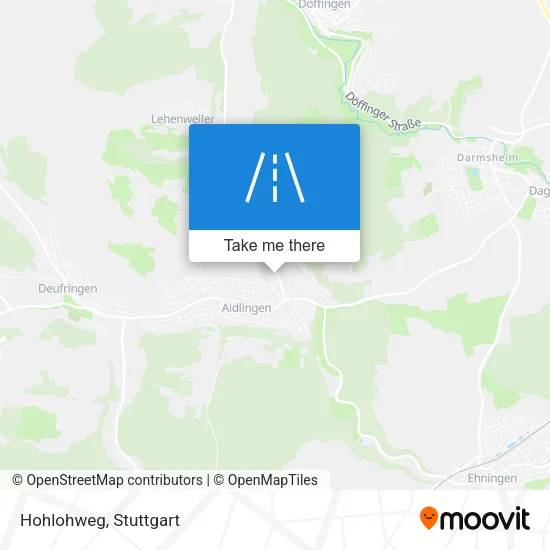 Карта Hohlohweg