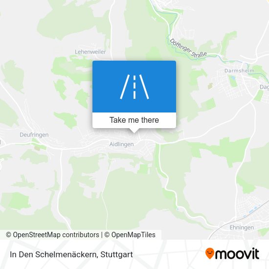In Den Schelmenäckern map