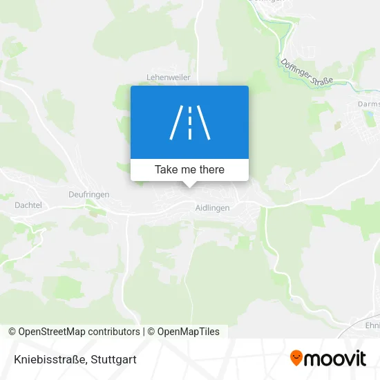 Kniebisstraße map