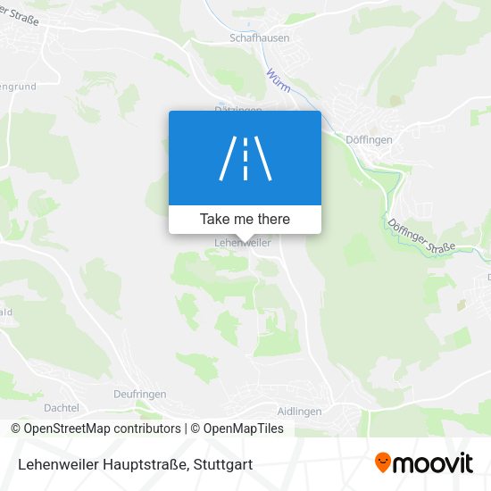 Lehenweiler Hauptstraße map