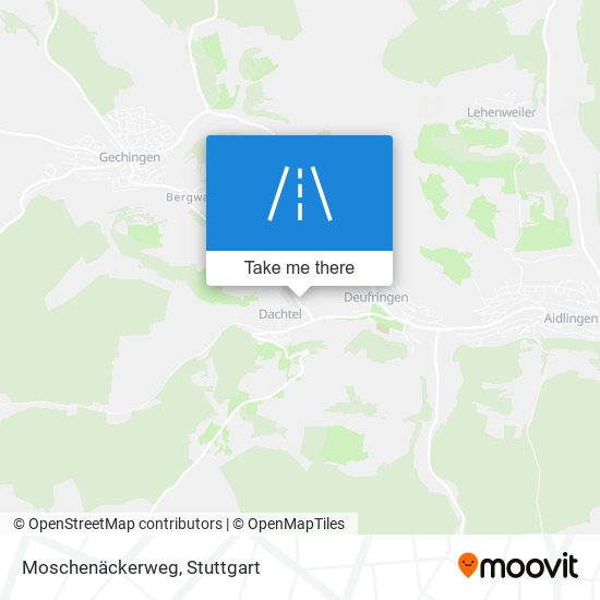 Moschenäckerweg map