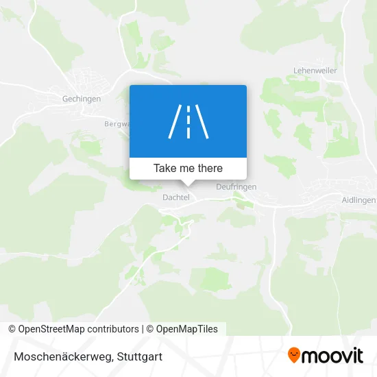 Карта Moschenäckerweg