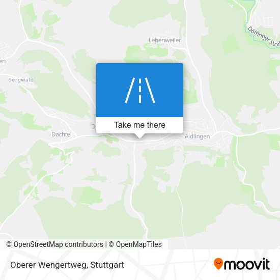 Карта Oberer Wengertweg