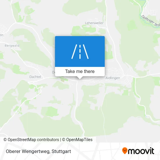 Карта Oberer Wengertweg