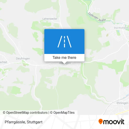 Карта Pfarrgässle