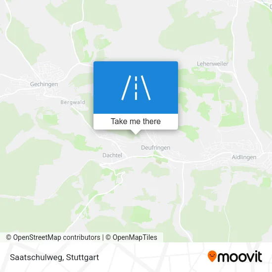 Карта Saatschulweg
